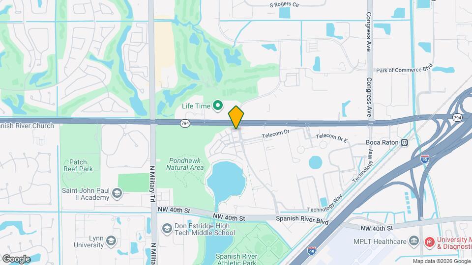 1428 NW 50th Dr Map and Location Details