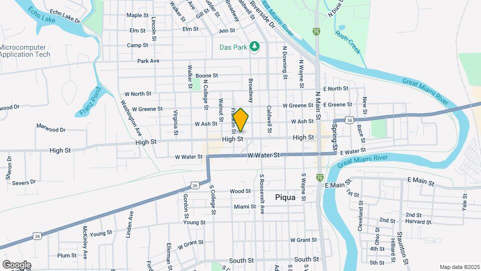 522 W High St, Unit 522 Map and Location Details