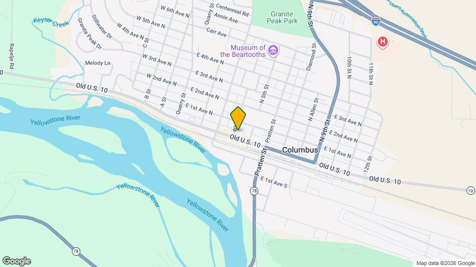 400 E Pike Ave Map and Location Details