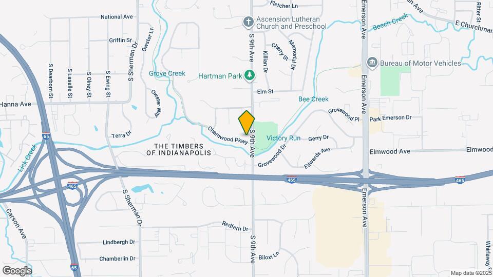 1073 Charnwood Pkwy Map and Location Details