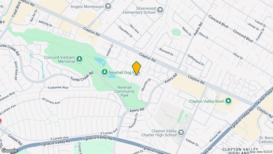 1430 Newhall Pkwy Mapa y Detalles de la Ubicación