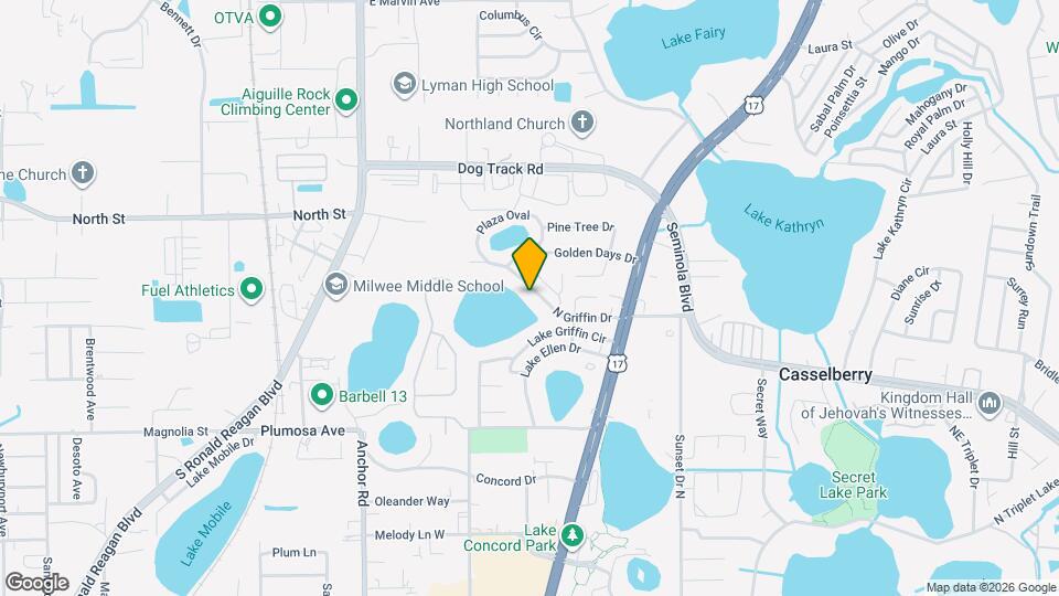 216 N Griffin Dr Map and Location Details