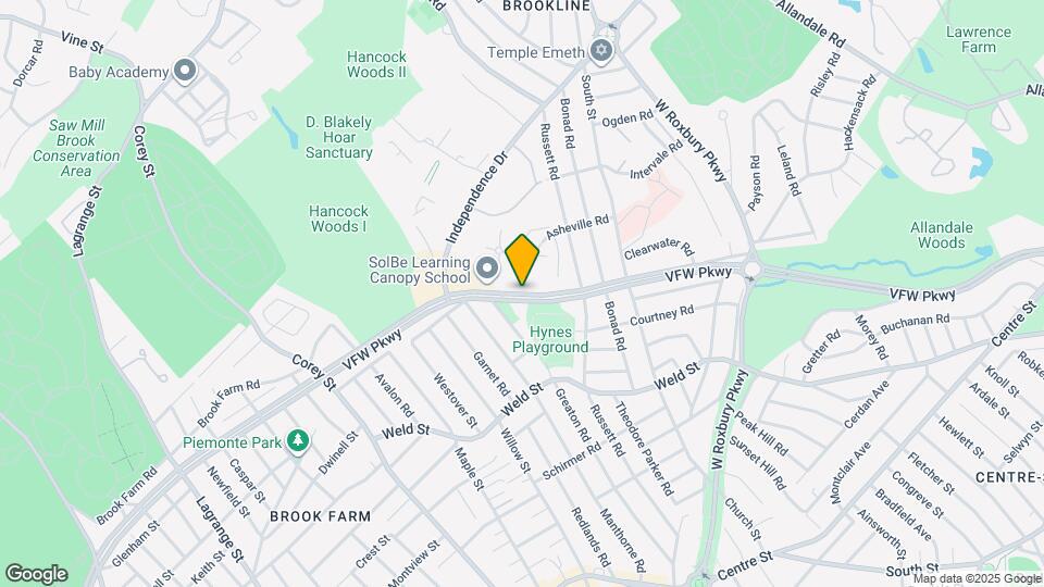 563 VFW Parkway Mapa y Detalles de la Ubicación