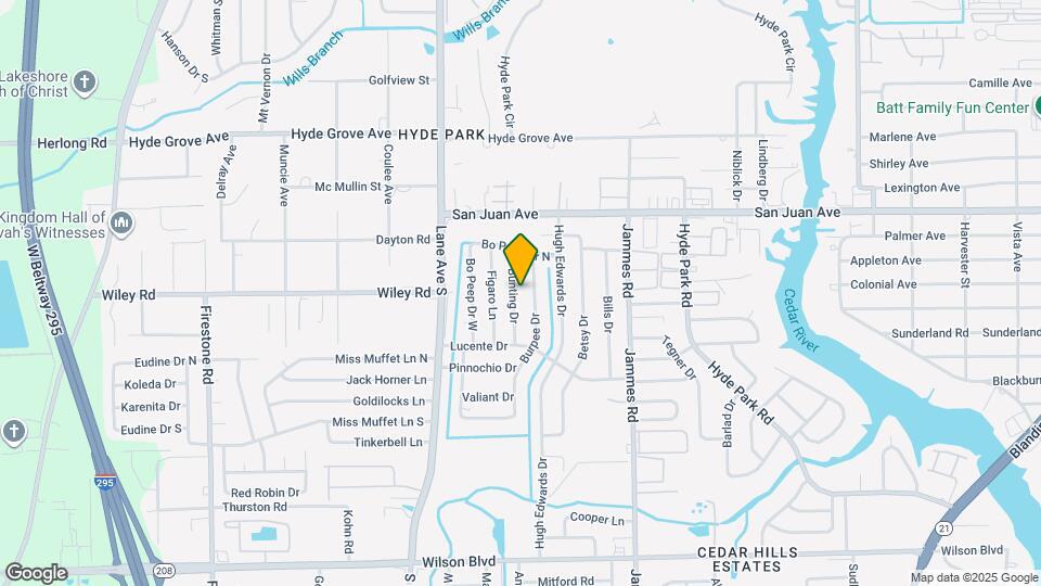 2111 Bunting Dr Map and Location Details