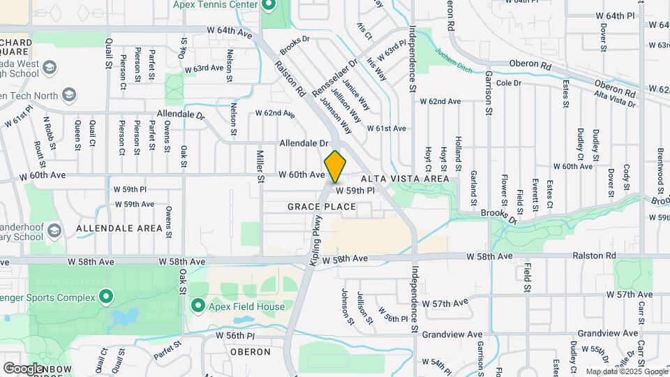 9955 W 59th Pl Map and Location Details