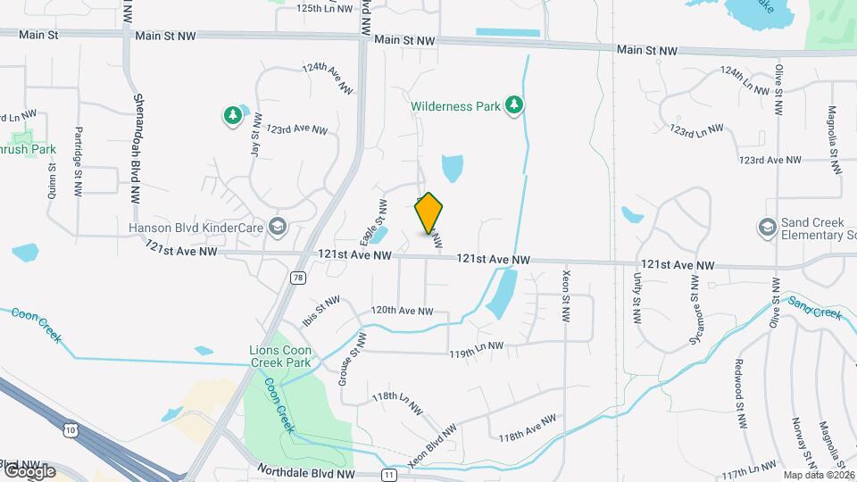 12114 Drake St NW Map and Location Details