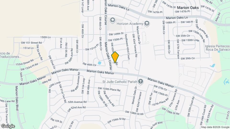 15320 SW 43rd Avenue Rd Map and Location Details