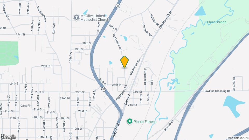 Marion Road Apartments Map and Location Details