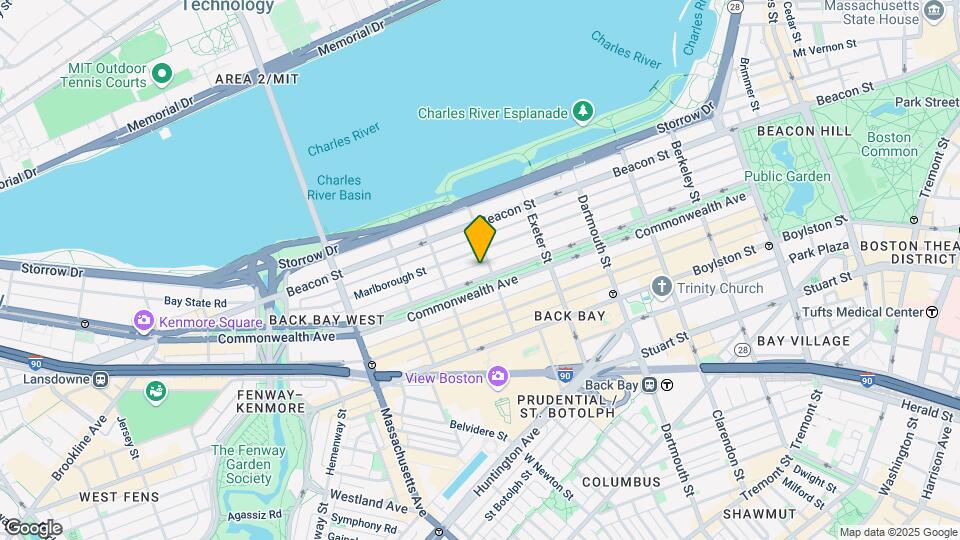 249 Commonwealth Avenue, Unit 3 Map and Location Details