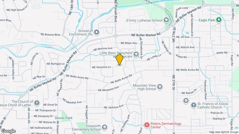 2082 NE Veronica Ln Map and Location Details