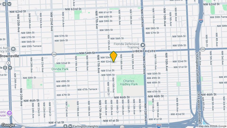 1475 NW 51st Terrace Map and Location Details