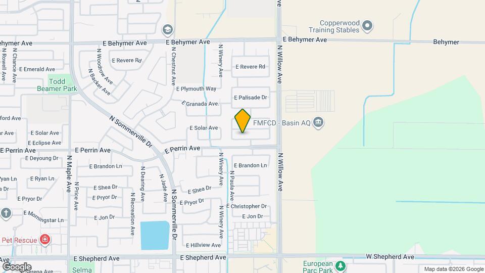 2820 E Eclipse Ave Mapa y Detalles de la Ubicación