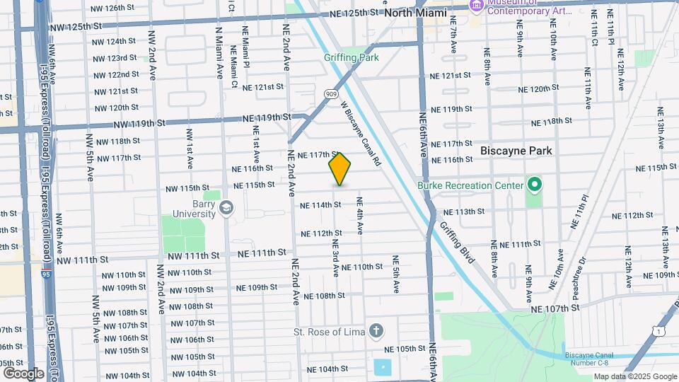 322 NE 115th St Mapa y Detalles de la Ubicación
