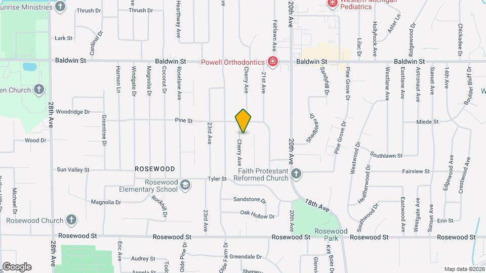 7342 Cherry Ave Map and Location Details