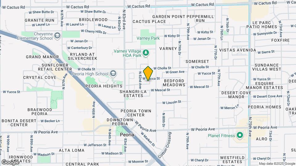 11232 N 81st Dr Map and Location Details