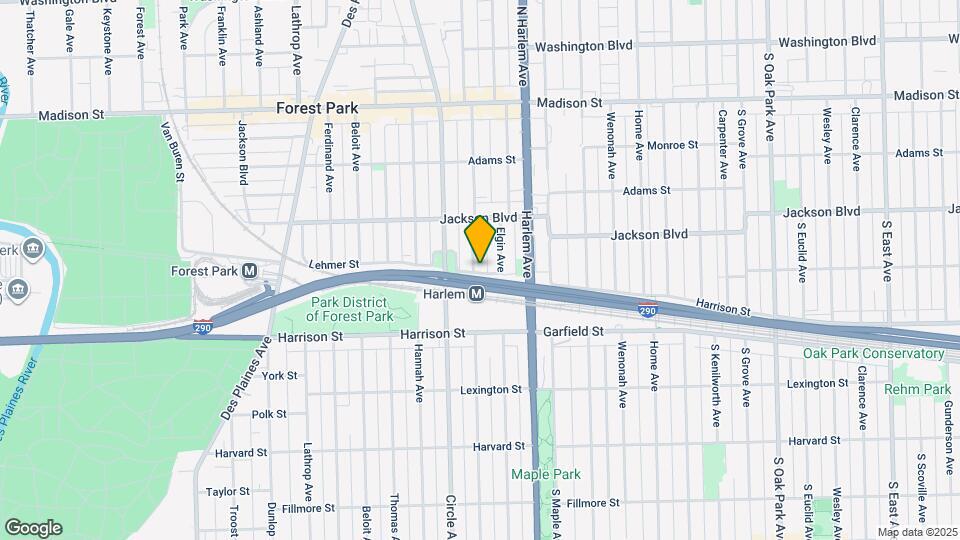 644 Marengo Ave Map and Location Details