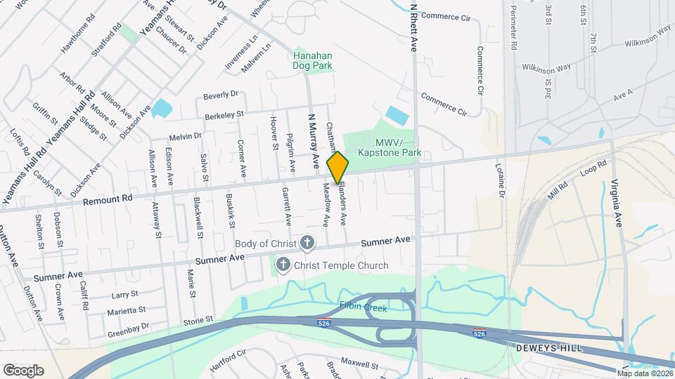 5639 Flanders Ave Map and Location Details