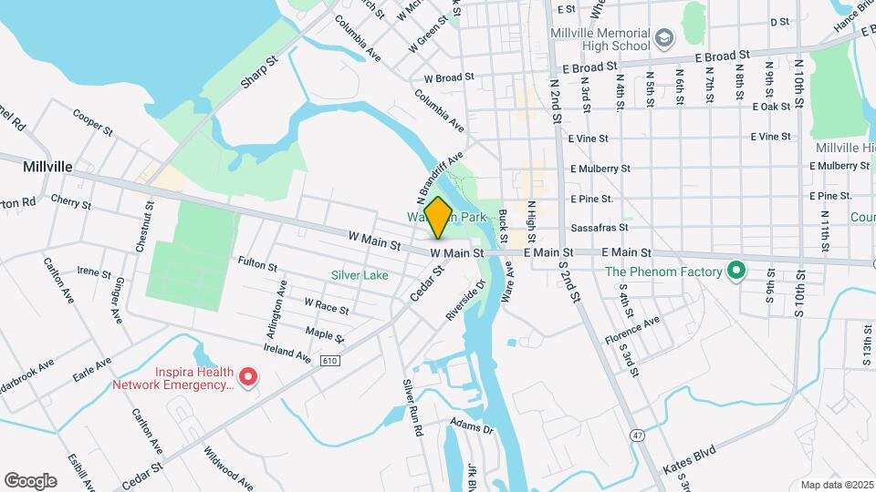 110 W Main St Mapa y Detalles de la Ubicación