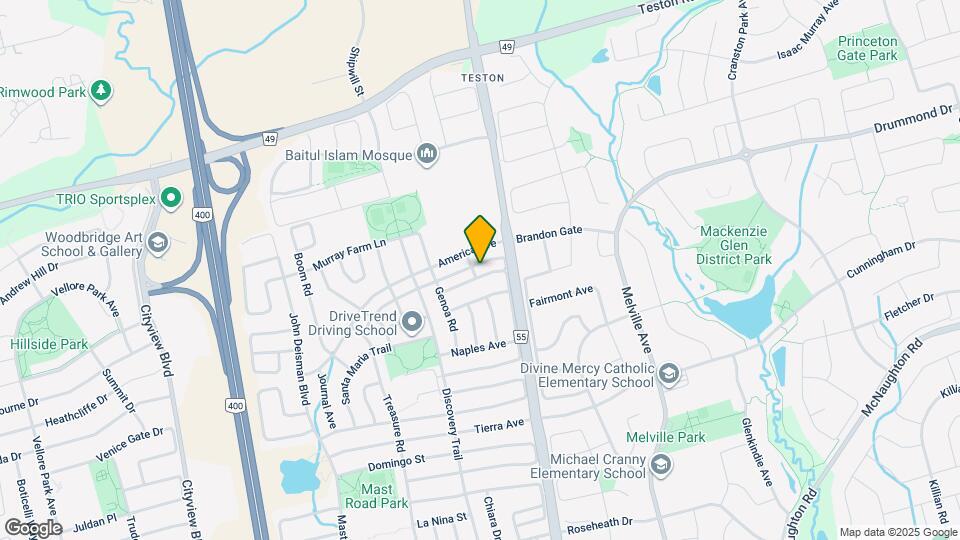 215 Equator Crescent Map and Location Details