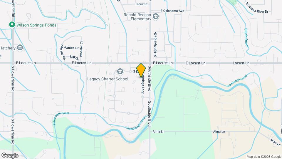 4115 S Lava Springs Loop Map and Location Details