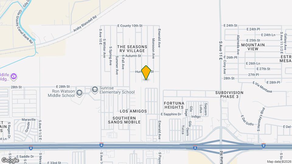 10476 S Tornado Ave Map and Location Details