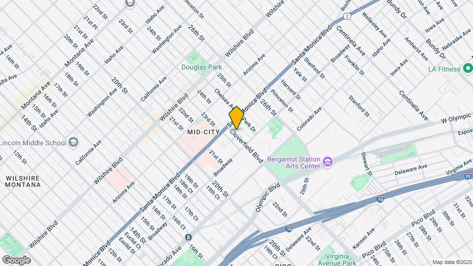 1423 Cloverfield Blvd Map and Location Details