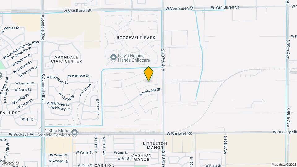 10810 W Grant St Map and Location Details