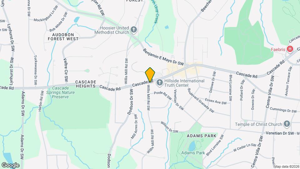 2480 Cascade Rd SW Map and Location Details