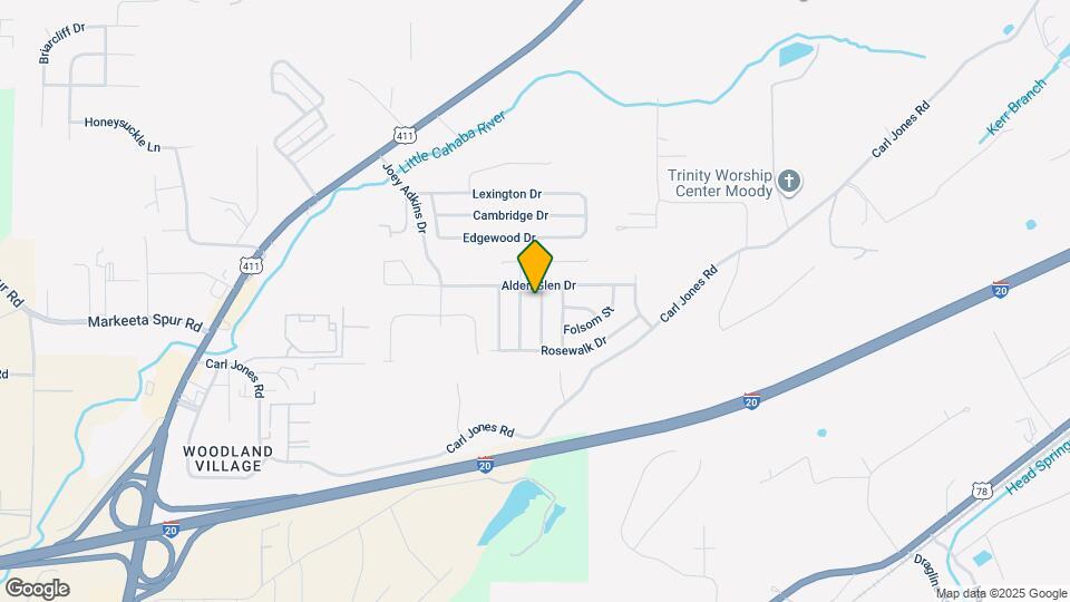 2212 Rushton Ln Map and Location Details