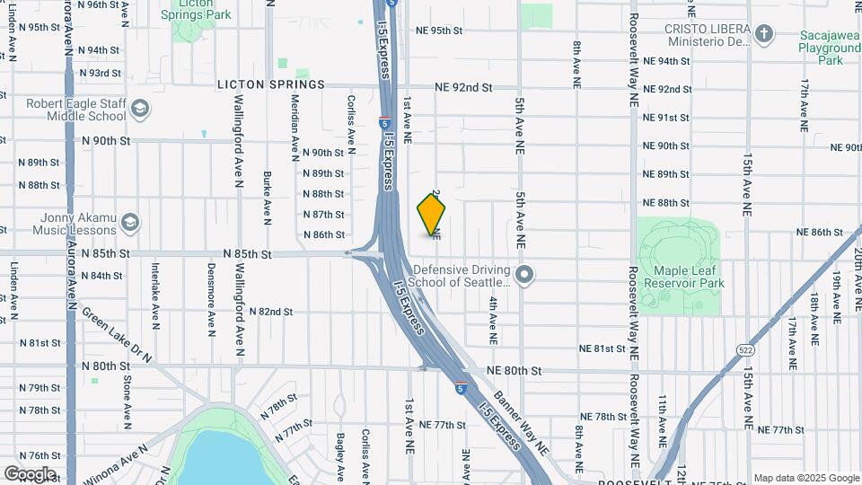 8511 2nd Ave NE Map and Location Details