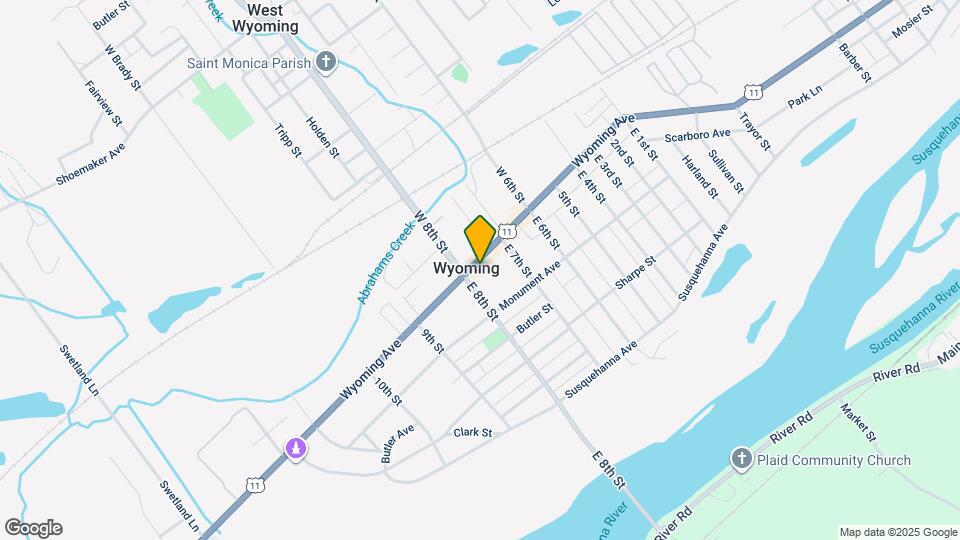 306 Wyoming Ave Map and Location Details