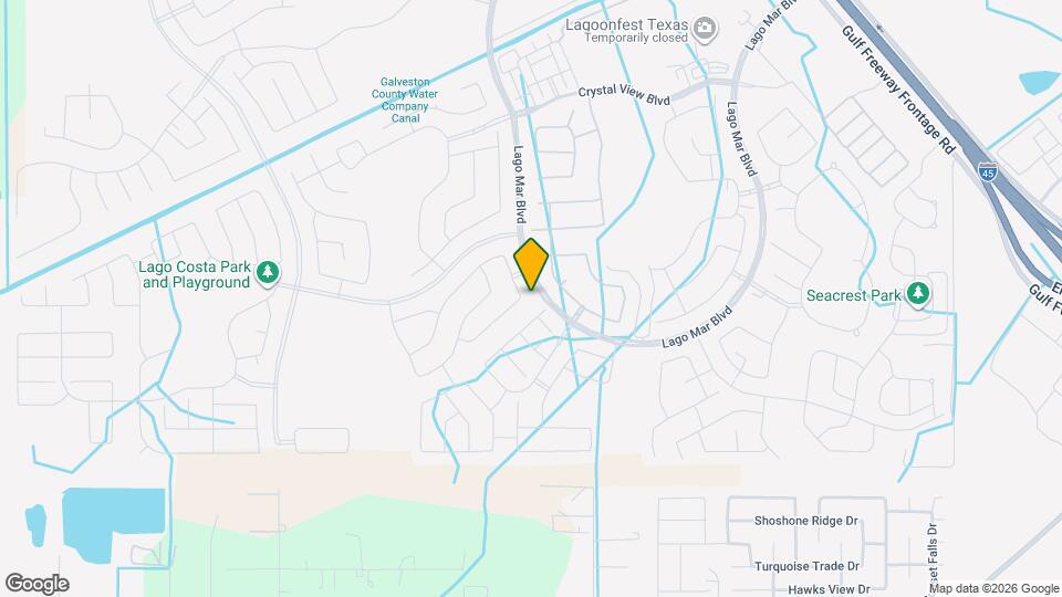 2600 Golden Palms Ln Map and Location Details