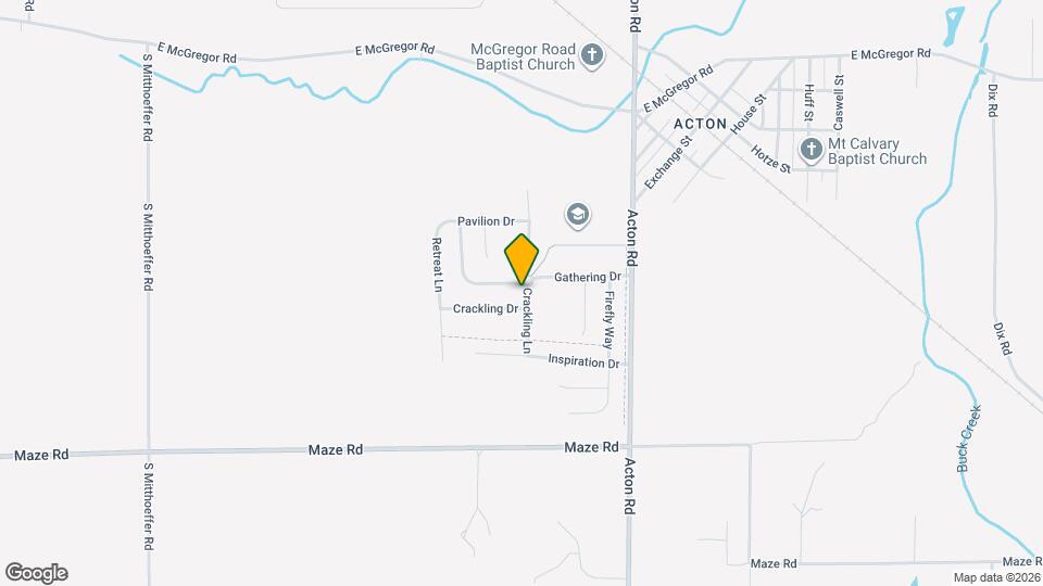 8144 Crackling Ln Map and Location Details