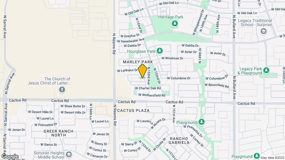 12472 N 153rd Dr Map and Location Details