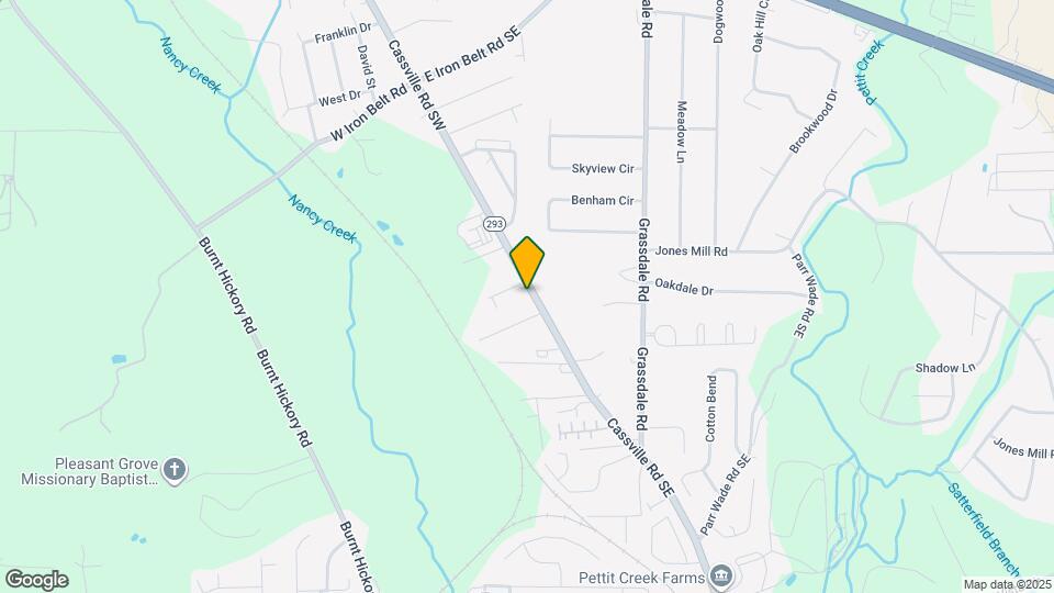 544 Cassville Rd Map and Location Details