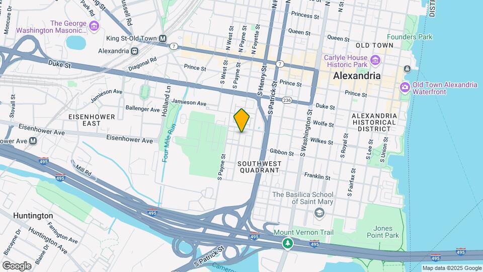 508 S Fayette St Map and Location Details