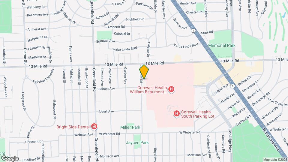 3320 Harvard Rd Map and Location Details