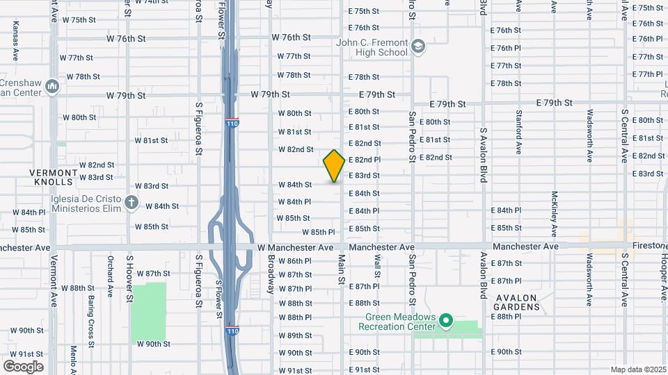108 W 84th St Mapa y Detalles de la Ubicación