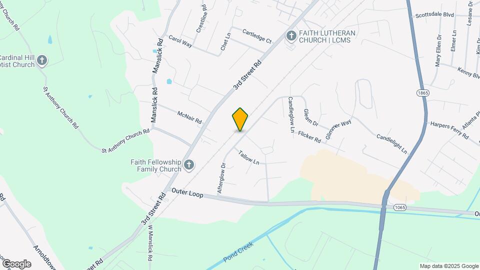 8216 Afterglow Dr Map and Location Details