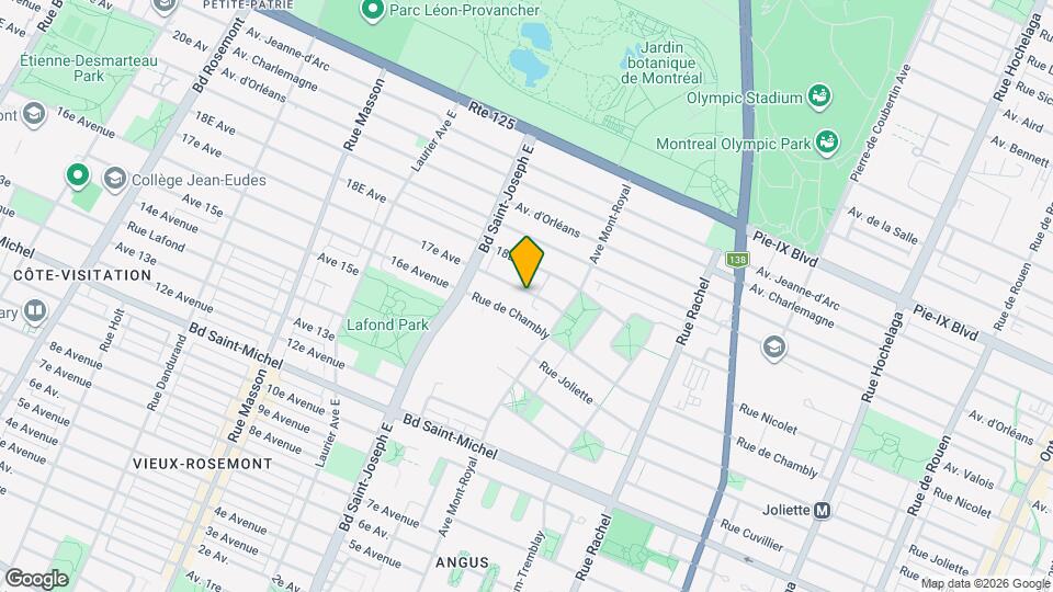 4572-4614 Henri-Deslongchamps Map and Location Details