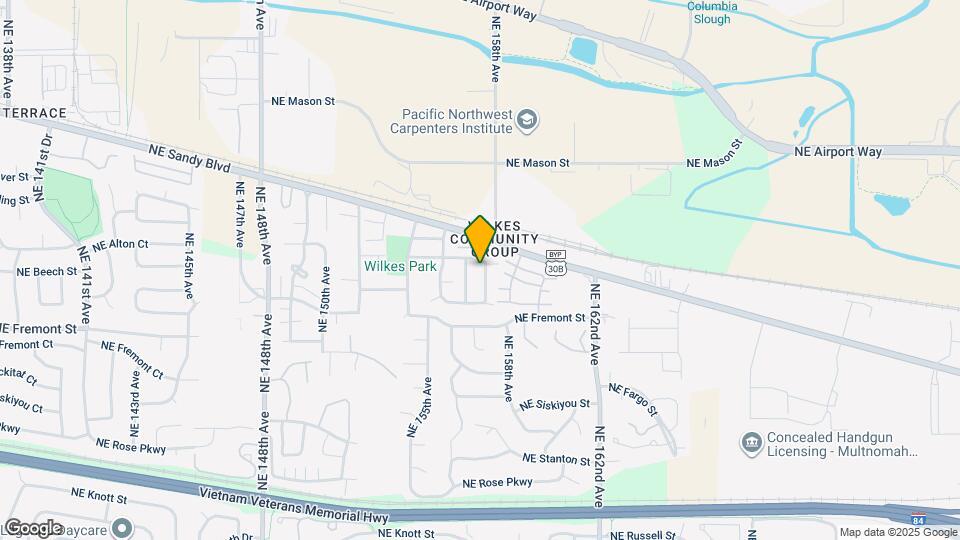3633 NE 158th Ave Map and Location Details