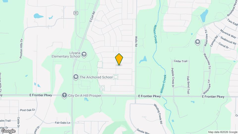 1608 Carnation St Map and Location Details