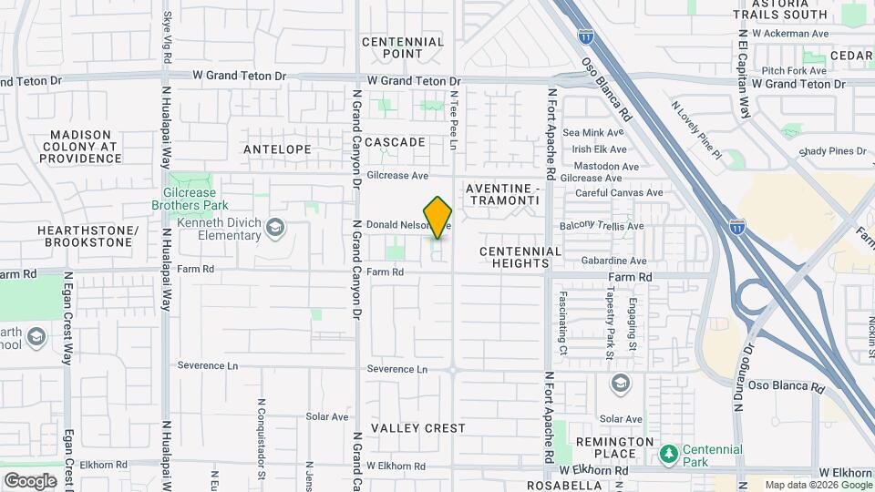 7633 Morning Water St Map and Location Details