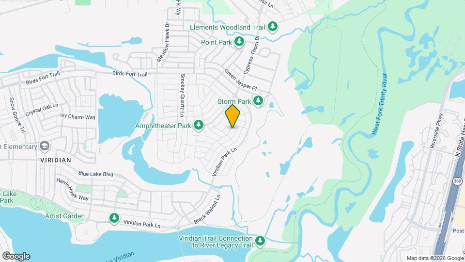 4536 English Maple Dr Map and Location Details