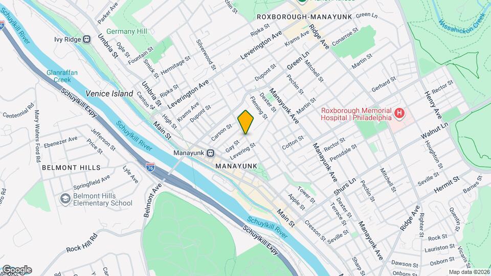 4422 N Gratz St Map and Location Details