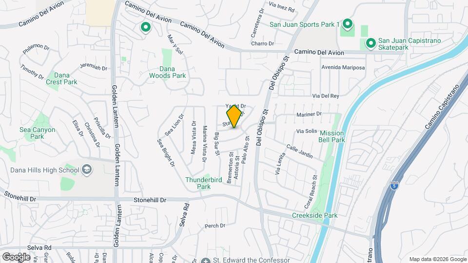 25262 Brigantine Dr Mapa y Detalles de la Ubicación