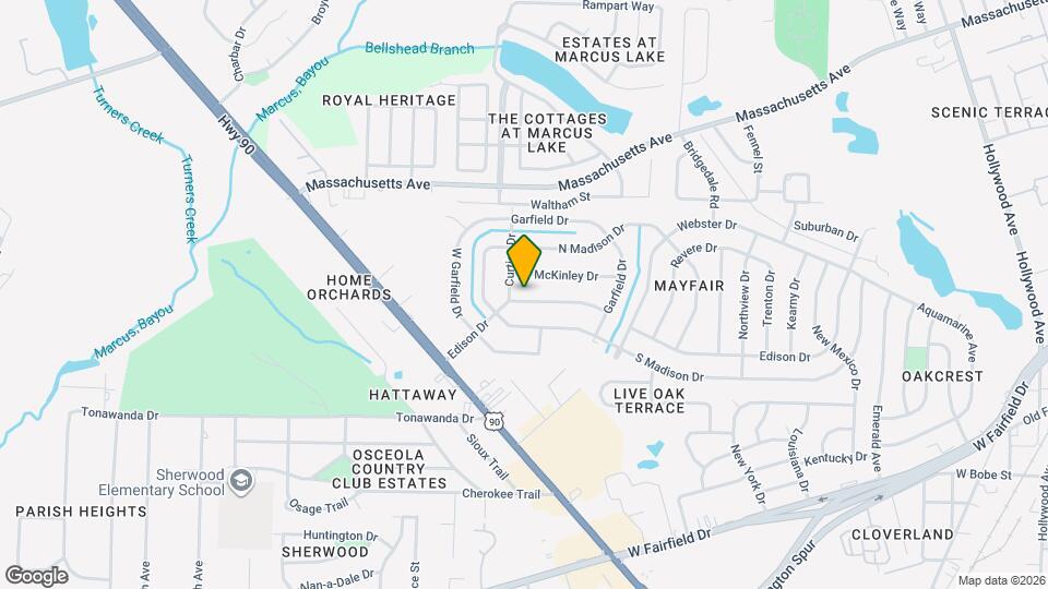 206 Edison Dr Map and Location Details