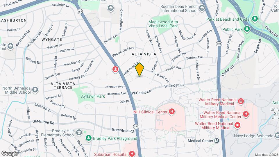 5320 Camberley Ave Map and Location Details