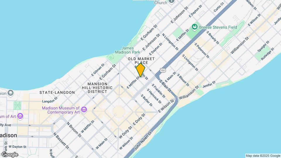 25 N Hancock St, Unit 25 Mapa y Detalles de la Ubicación