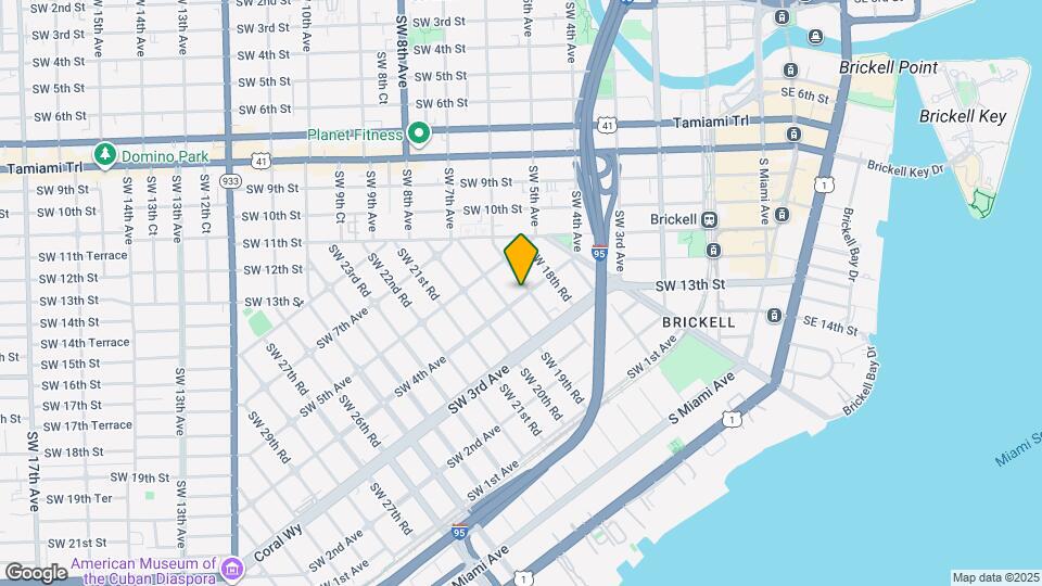 1860 SW 4th Ave Map and Location Details